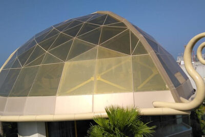 Complicated Steel Dome